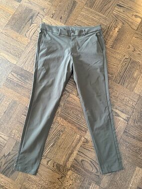 lululemon athletica Olive Green Slim Chinos